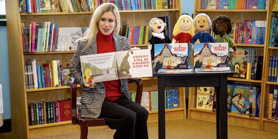 A photo of Emilie Kefalas, author of A Capitol Dream and A Call to Congress